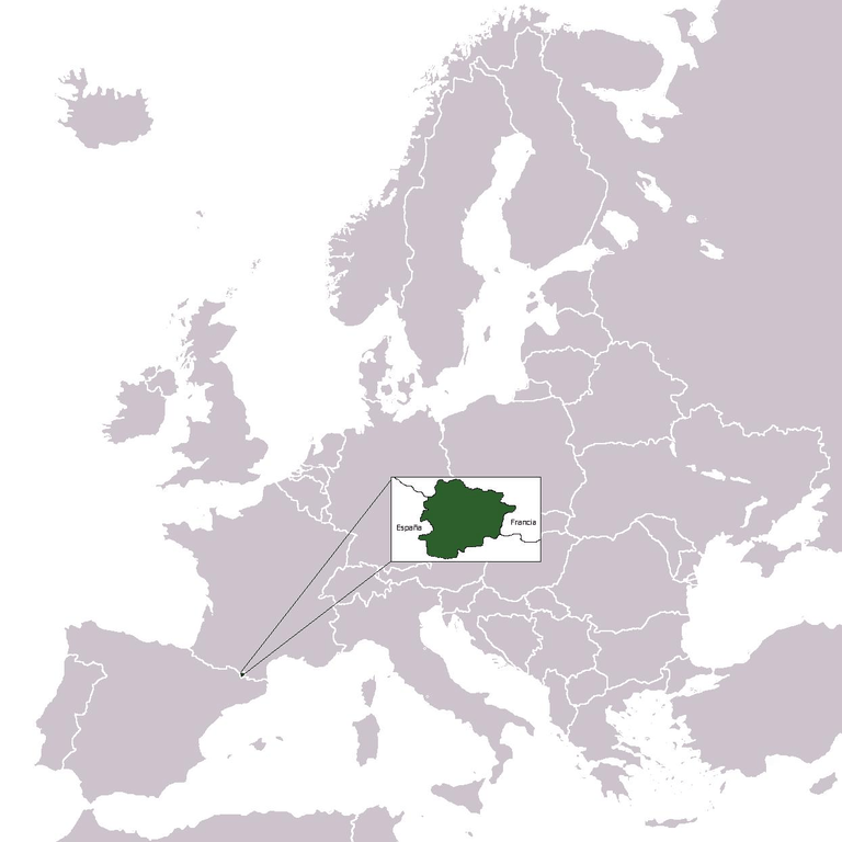 Mapa De Andorra