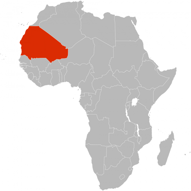 Mauritania Mapa