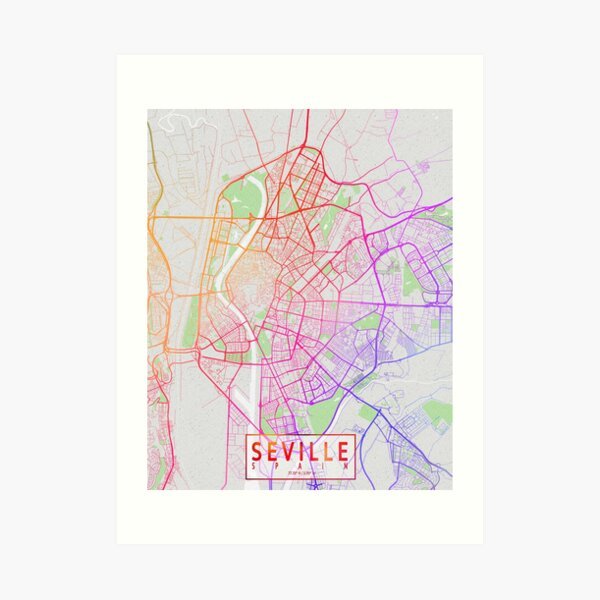 Sevilla Mapa