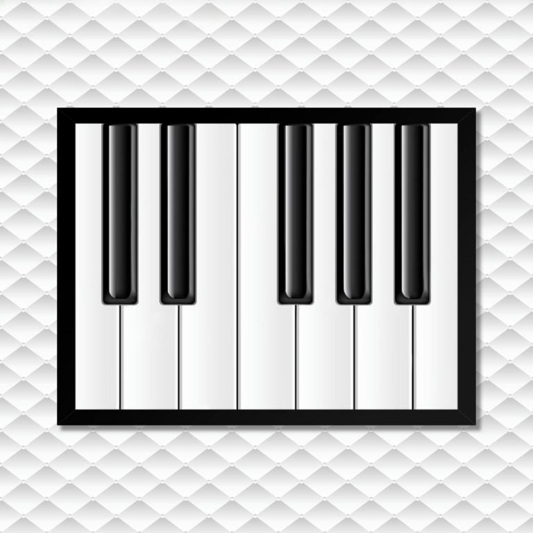 Teclas Do Piano